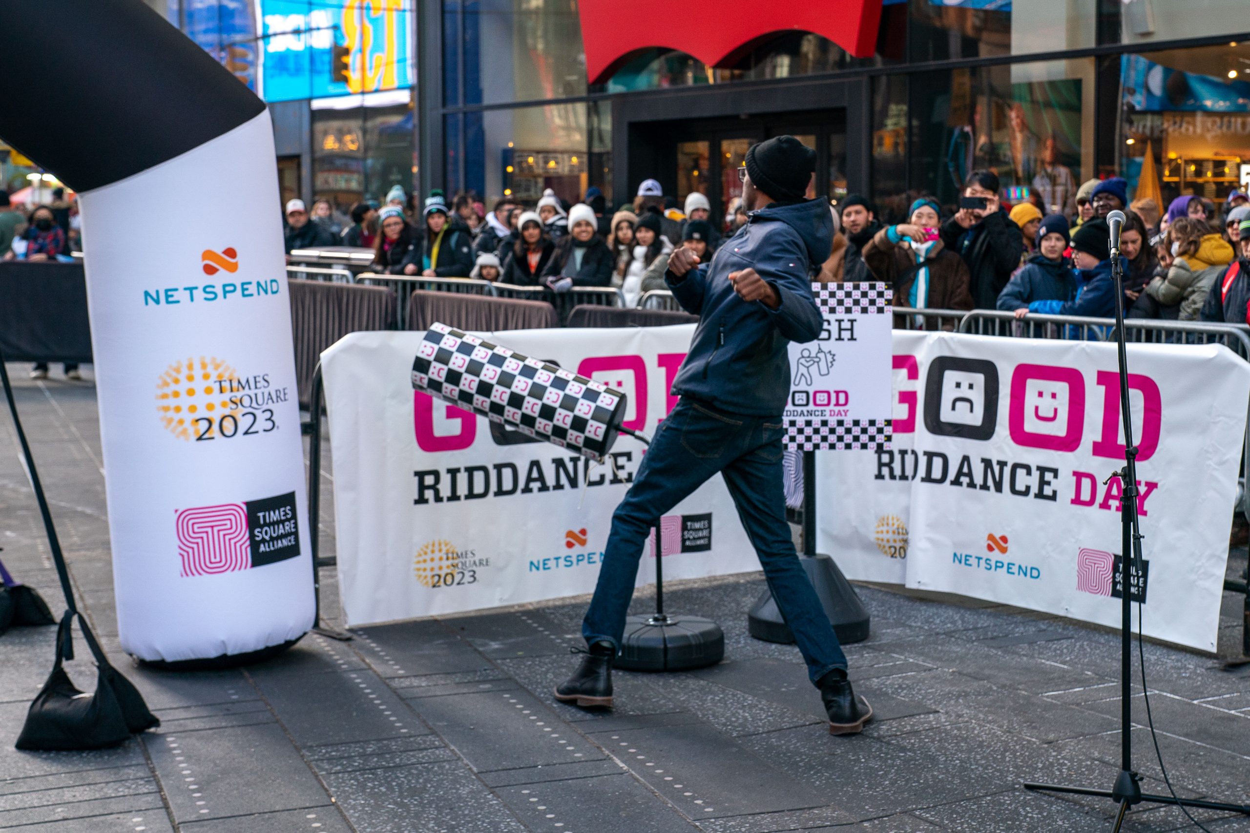 Good Riddance Day Times Square Ball