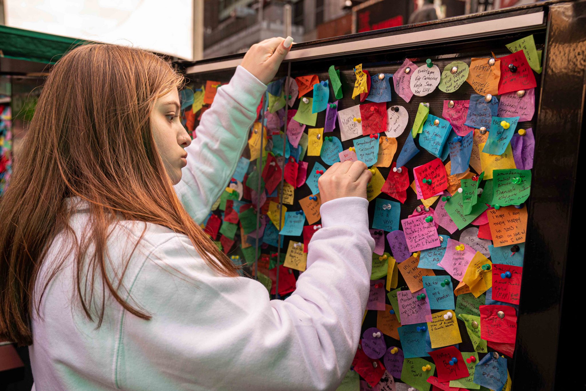 Confetti Wishing Wall Times Square Ball