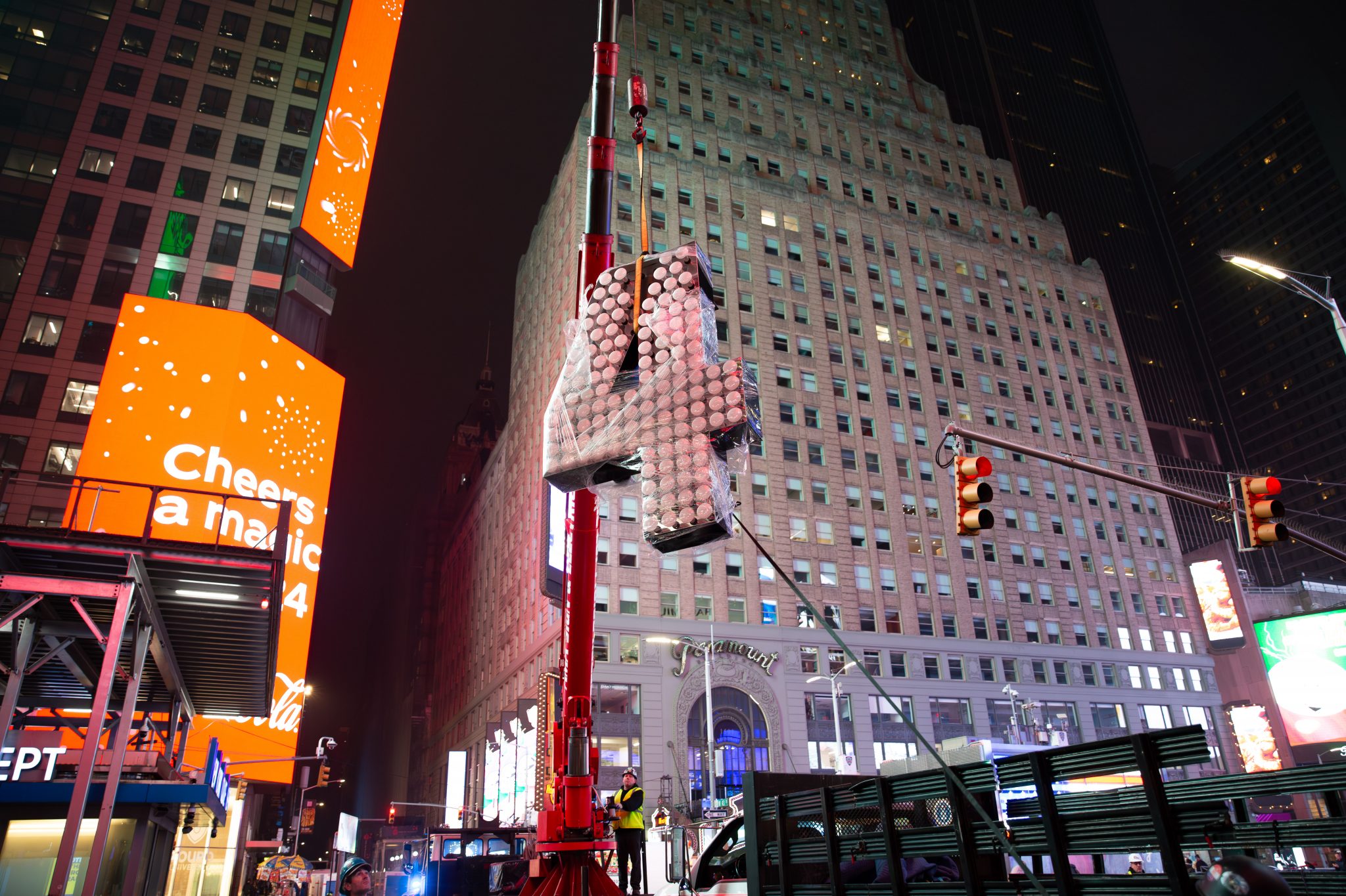 Numeral Installation Times Square Ball